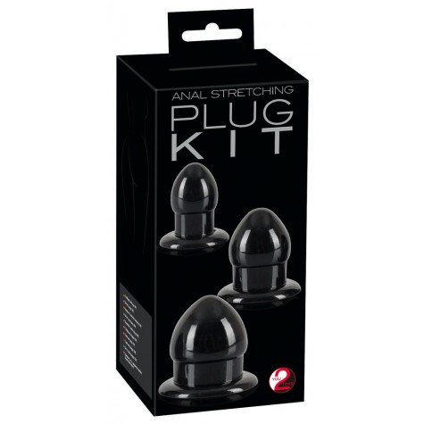 Набор растягивающих анальный вход пробок Anal Stretching Plug Kit